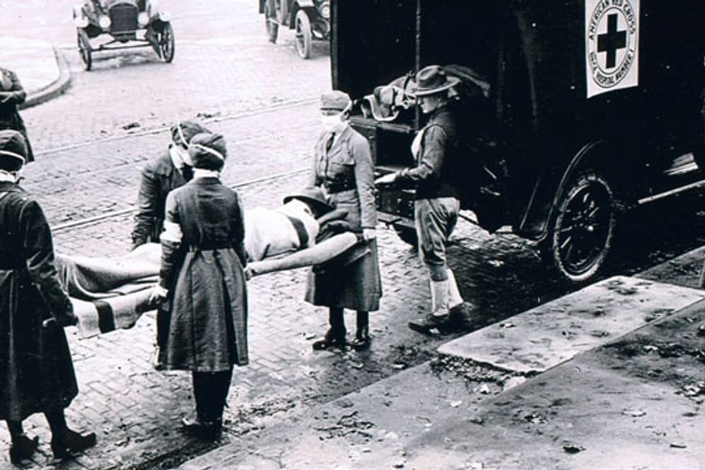 Die spanische Grippe brachte in den 1920er Jahren Millionen Menschen den Tod.
