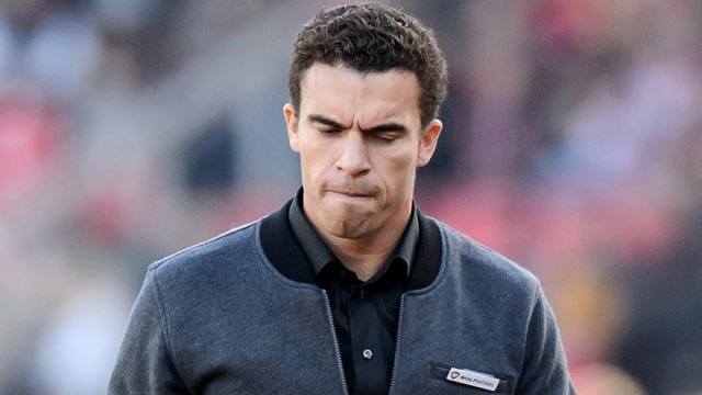 Die Zeit von Trainer Valerien Ismael ist bei Zweitligist 1. FC Nürnberg abgelaufen. Die Zeit von Trainer Valerien Ismael ist bei Zweitligist 1. FC Nürnberg abgelaufen.