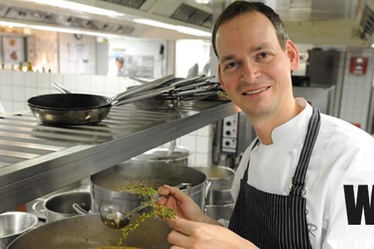 Christoph Rüffer kocht im Hamburger Restaurant "Haerlin"