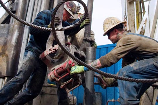Bohranlage "Tekton Energy" in Colorado (USA): US-Schieferöl braucht einen höheren Preis, um rentabel gefördert werden zu können