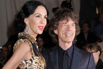 L'Wren Scott und Mick Jagger im Jahr 2011.
