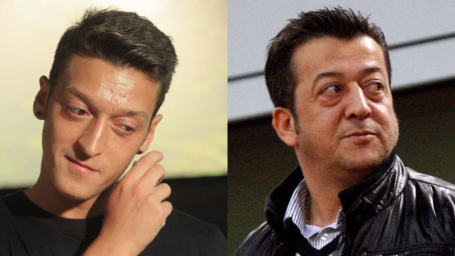 Mesut Özil (li.) und sein Vater Mustafa Mesut Özil (li.) und sein Vater Mustafa