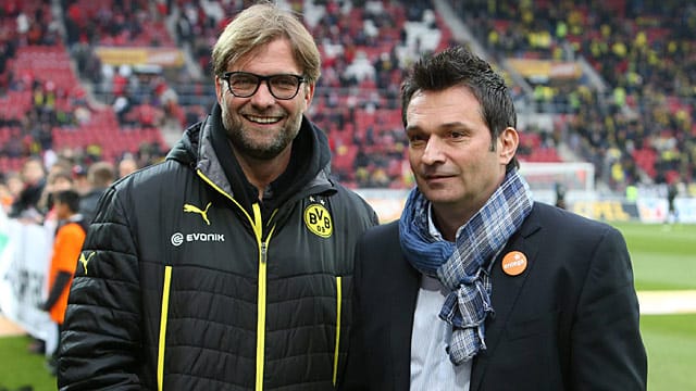 Jürgen Klopp (li.) und Christian Heidel haben in Mainz viele Jahre zusammengearbeitet. Jürgen Klopp (li.) und Christian Heidel haben in Mainz viele Jahre zusammengearbeitet.
