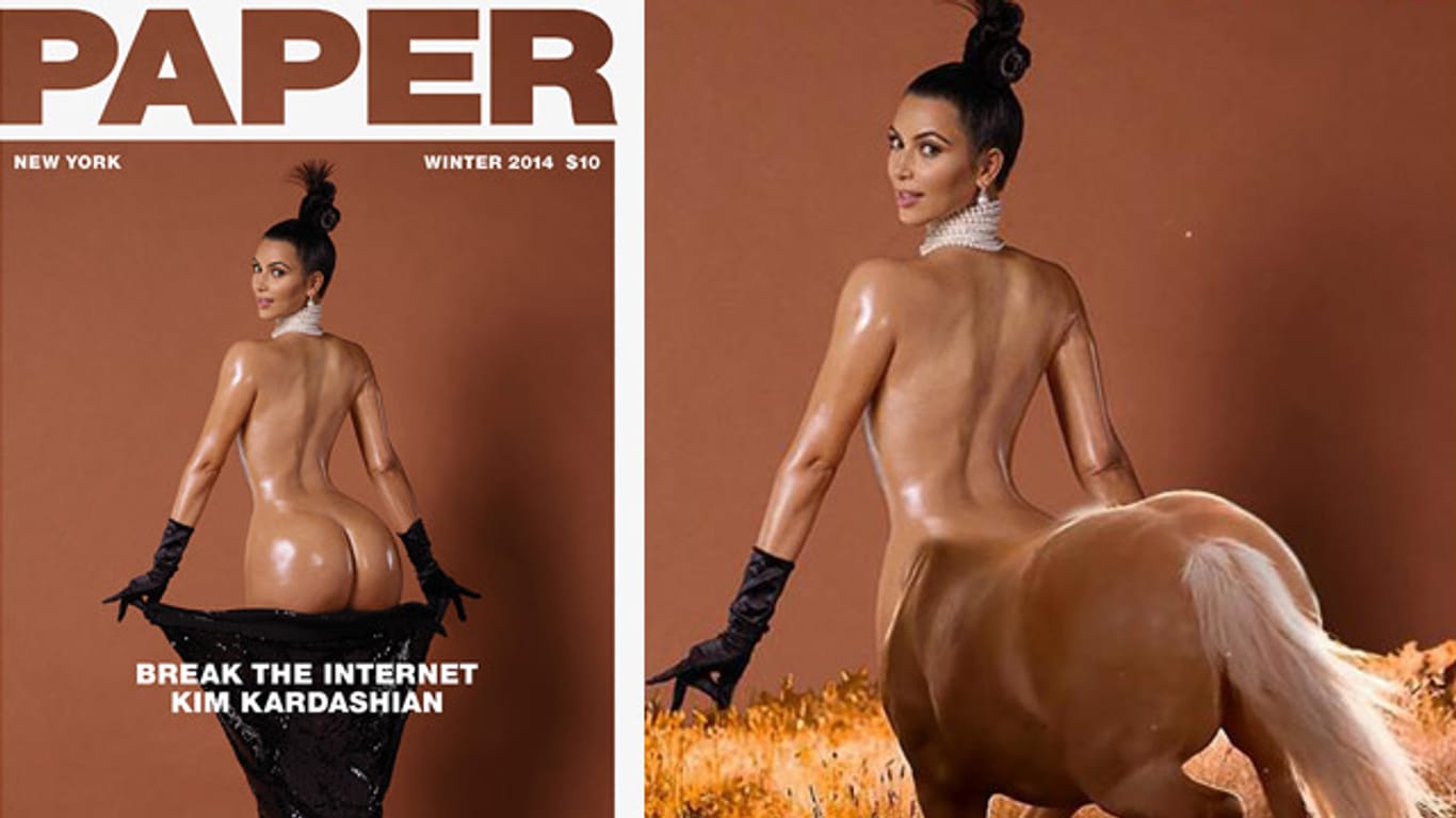 So lacht das Netz über Kardashians Po-Foto.