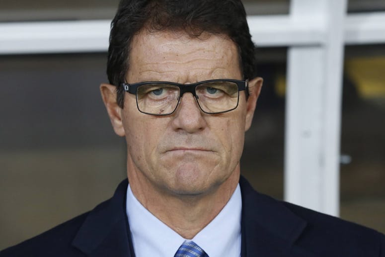 Missmutig: Fabio Capello, russischer Nationaltrainer, soll seit Monaten kein Gehalt mehr bekommen haben.