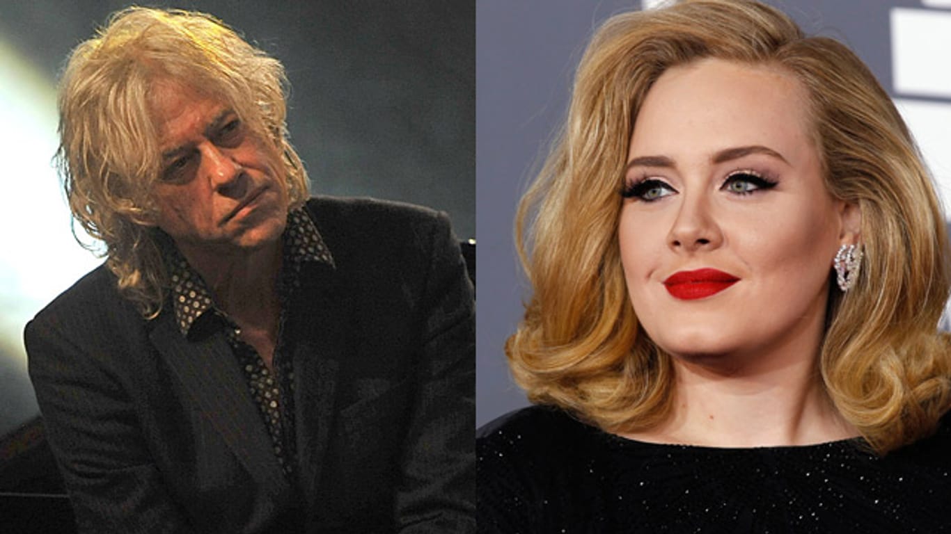 Adele ist nicht bei Bob Geldofs neuem Band-Aid-Projekt dabei.