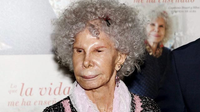 Die Herzogin von Alba ist eine der reichsten Frauen Spaniens.