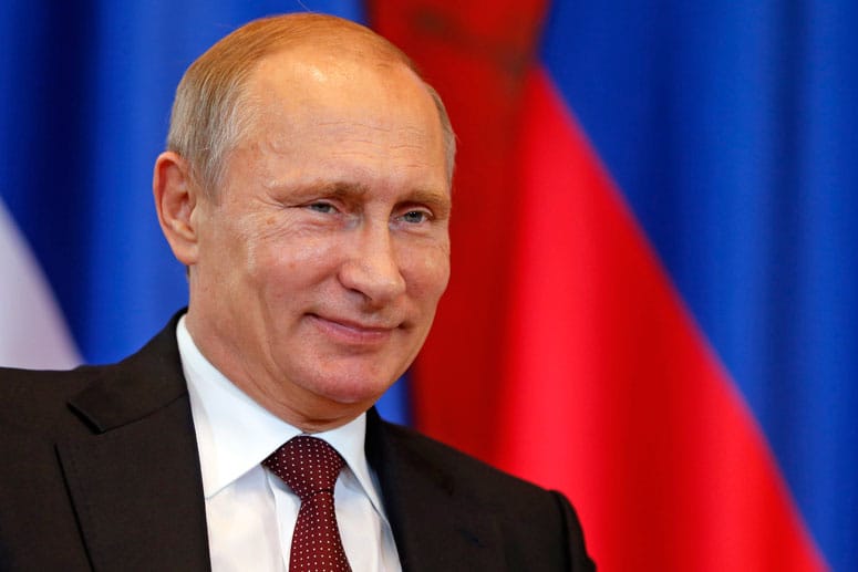 Hat Spaß an Waffen: Russlands Präsident Wladimir Putin