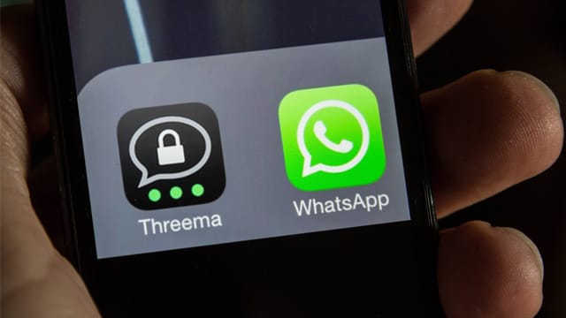 Threema und WhatsApp