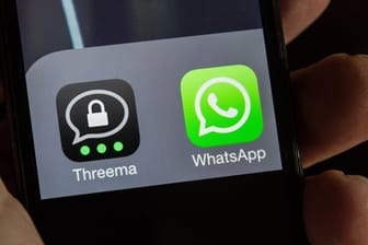Threema und WhatsApp