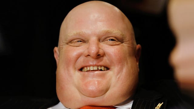 Macht nun in Figuren: Torontos ehemaliger Skandalbürgermeister Rob Ford.
