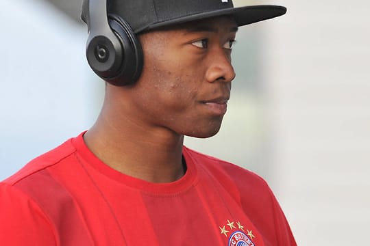 David Alaba: "Bis jetzt sieht das Knie sehr gut aus und fühlt sich auch ganz gut an."
