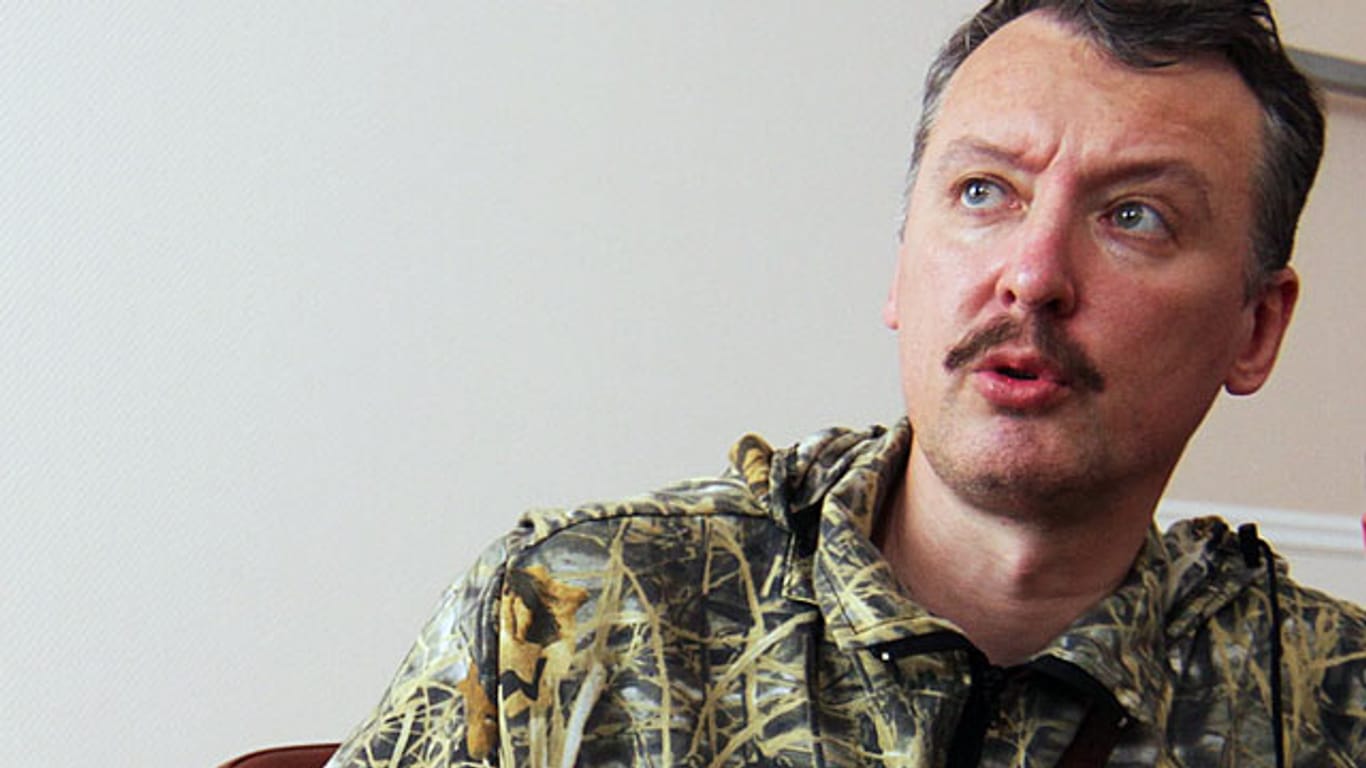 Der russische Geheimdienstoberst Igor Girkin hat sich selbst den Kampfnamen "Strelkow" verpasst.