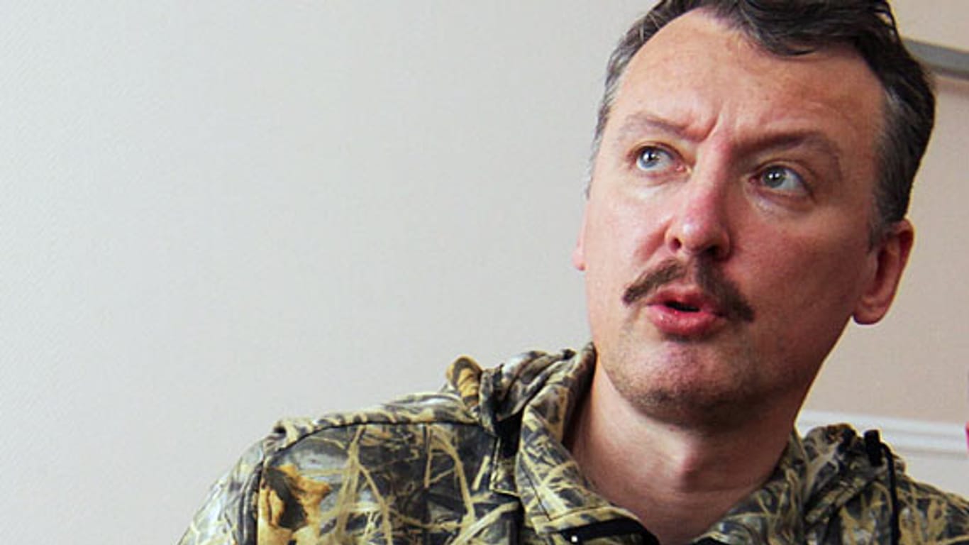 Der russische Geheimdienstoberst Igor Girkin hat sich selbst den Kampfnamen "Strelkow" verpasst.