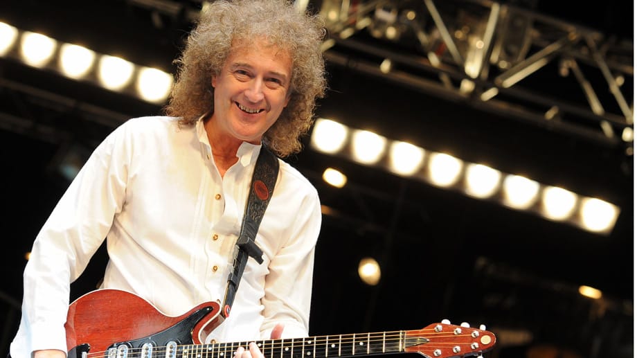 Brian May hatte mit seiner Rolle im Schatten von Freddie Mercury keine Probleme.