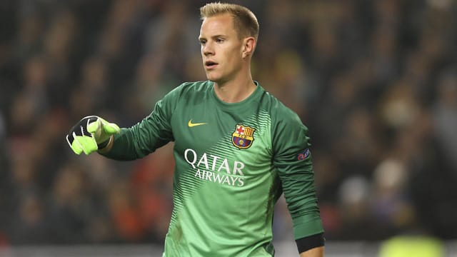 Marc-André ter Stegen durfte bisher nur in der Champions League für Barcelona ran. Marc-André ter Stegen durfte bisher nur in der Champions League für Barcelona ran.