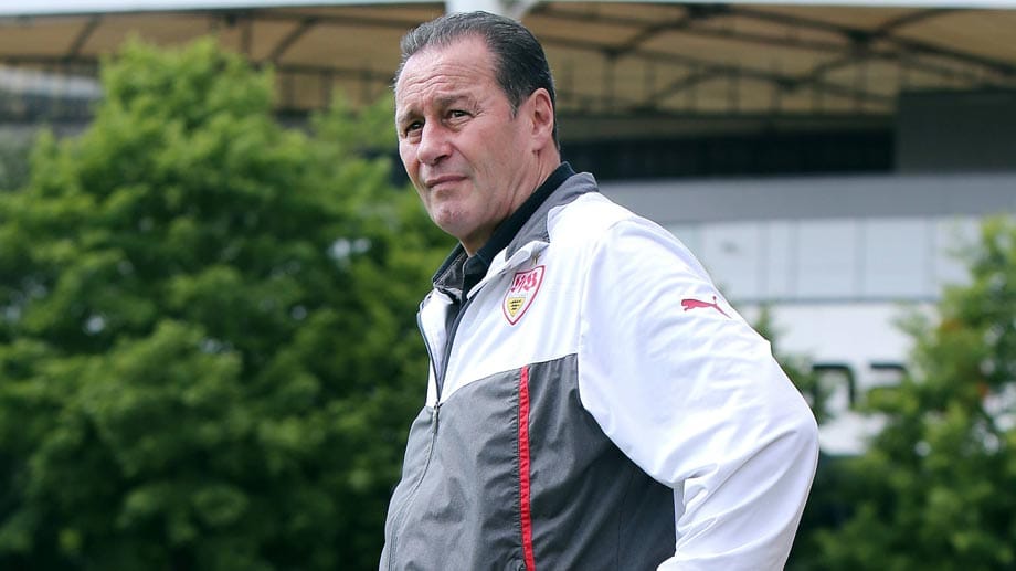 Zurück beim VfB: Huub Stevens, hier während seiner ersten Amtszeit Zurück beim VfB: Huub Stevens, hier während seiner ersten Amtszeit