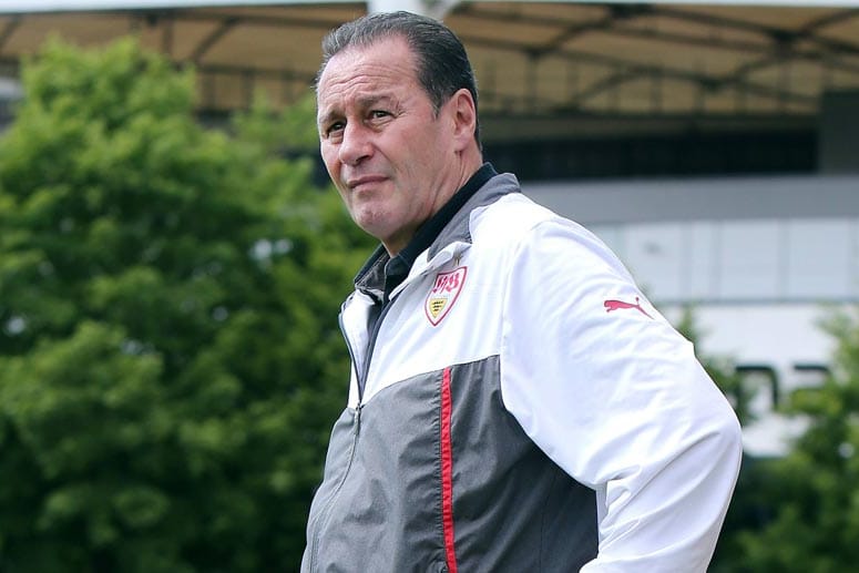 Zurück beim VfB: Huub Stevens, hier während seiner ersten Amtszeit