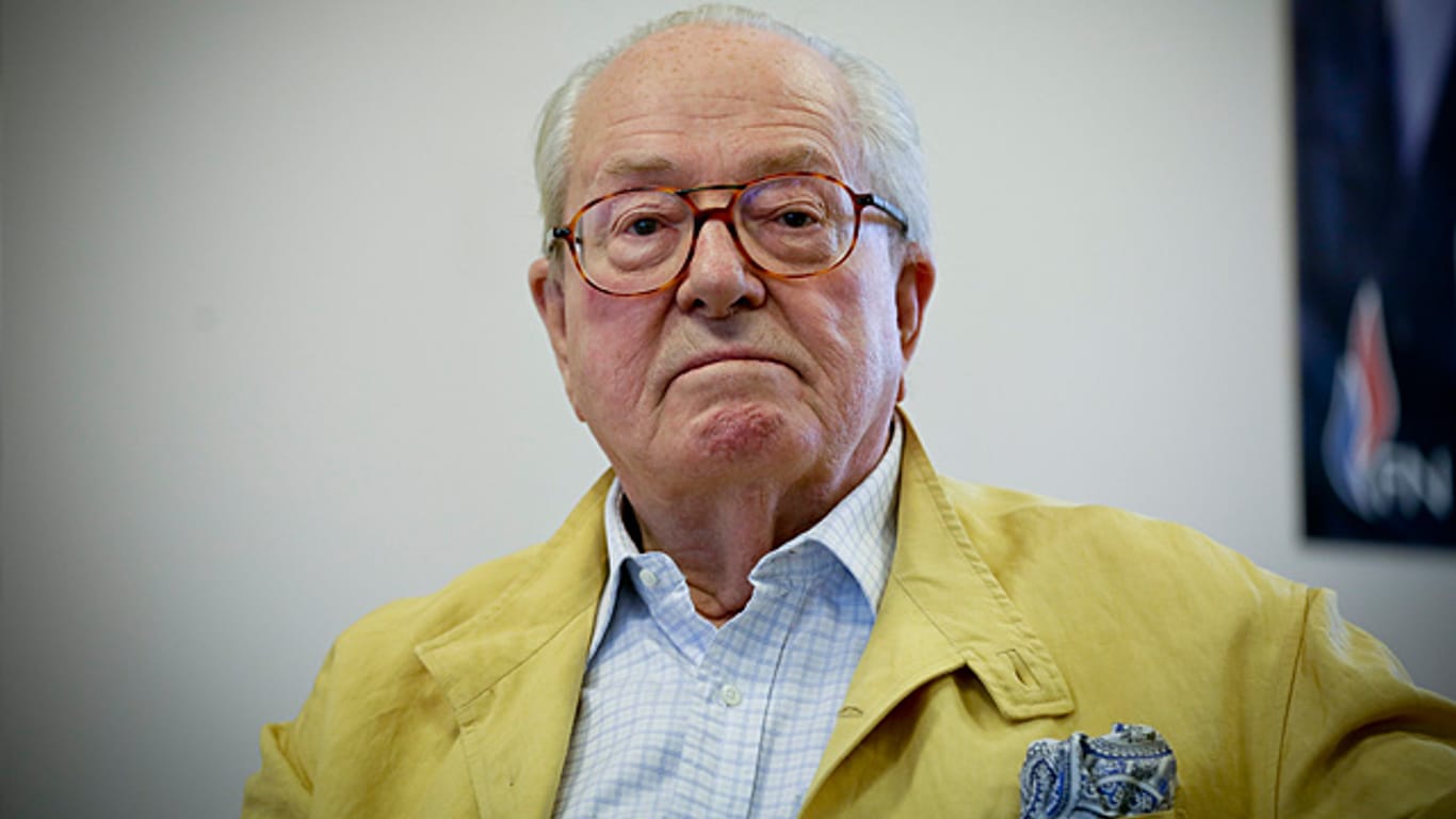 Der frühere Chef des "Front National" in Frankreich, Jean-Marie Le Pen
