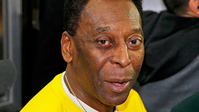 Die brasilianische Fußball-Ikone Pelé.