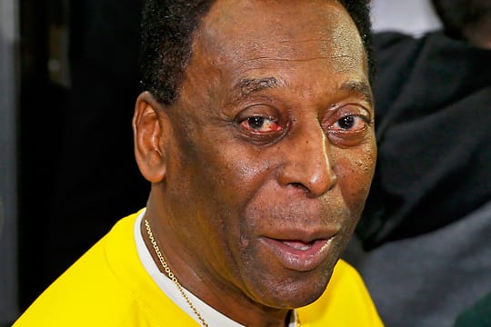 Die brasilianische Fußball-Ikone Pelé.