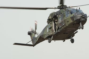 An der Sicherheit des Bundeswehr-Hubschraubers NH 90 gibt es erhebliche Zweifel.