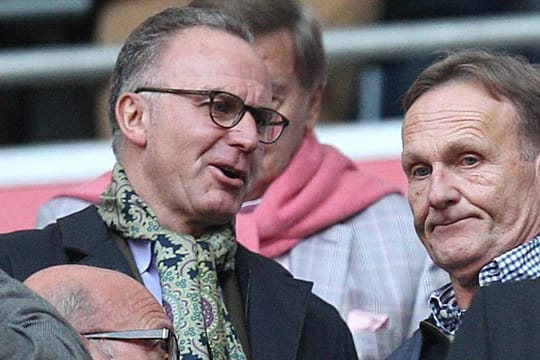 Zwischen Karl-Heinz Rummenigge (li.) und Hans-Joachim Watzke herrscht aktuell Eiszeit.