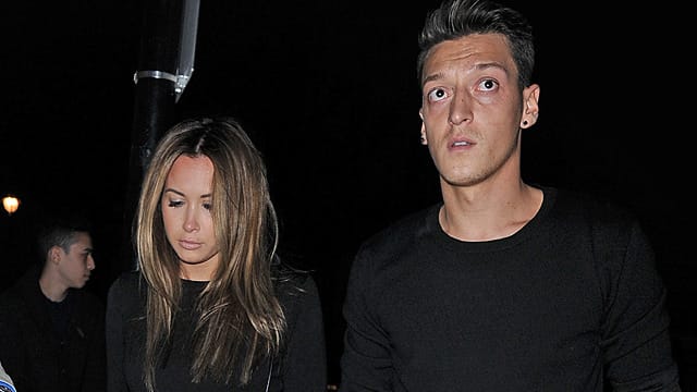 Mandy Capristo und Mesut Özil