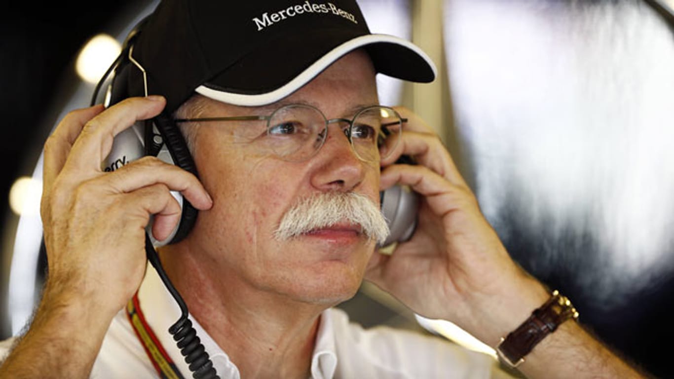 Wo sind die Gegner in der Formel 1? Daimler-Boss Dieter Zetsche hofft auf neue Konkurrenz aus Deutschland.