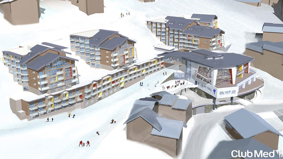 Bereits ab Mitte Dezember können Club-Med-Fans in einem der höchstgelegenen Skihotels Europas Urlaub machen. In Val Thorens eröffnet "La Club" in 2300 Metern Höhe das Viersternehotel "Val Thorens Sensations".