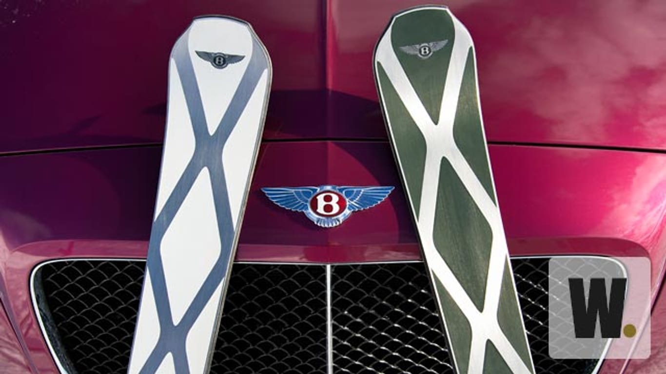 Luxus-Ski von Zai in Kooperation mit Bentley