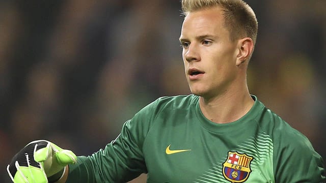 Marc-André ter Stegen steht regelmäßig in Pokal und Champions League im Barca-Tor. Marc-André ter Stegen steht regelmäßig in Pokal und Champions League im Barca-Tor.