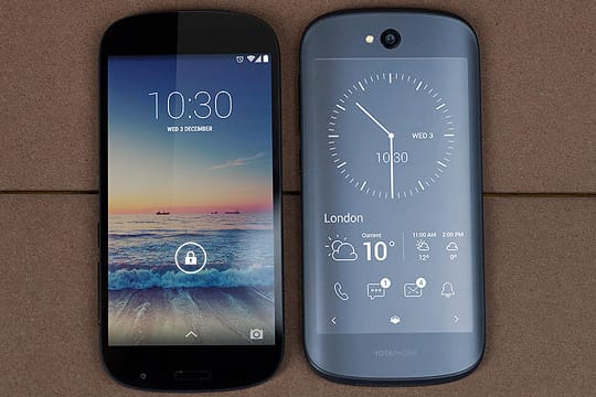 Russisches Yotaphone 2 im Test