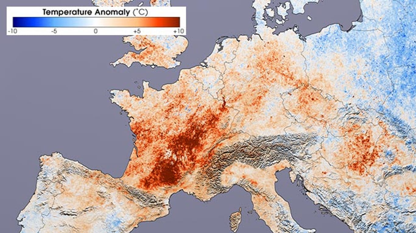 Laut einer Studie von britischen Forschern wird das 21. Jahrhundert ein Jahrhundert der Hitzewellen in Europa.