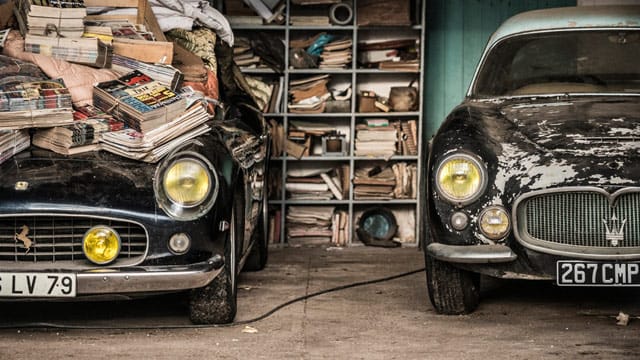 Oldtimer-Scheunenfund in Frankreich: Ferrari 250 GT SWB California Spider und Maserati A6G Gran Sport Frua Oldtimer-Scheunenfund in Frankreich: Ferrari 250 GT SWB California Spider und Maserati A6G Gran Sport Frua