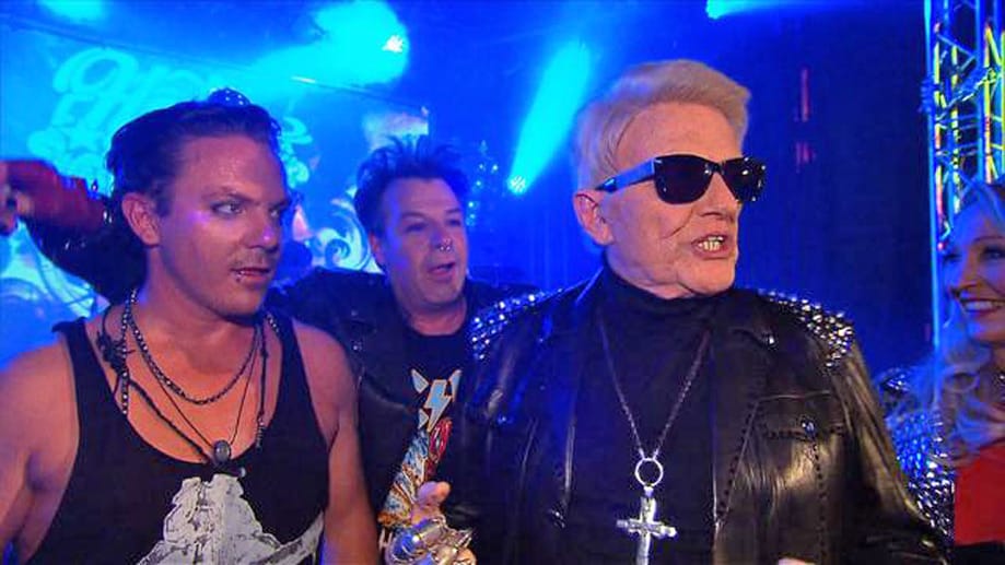 Heino rockt mit Stefan Mross und Patrick Lindner die Bühne.