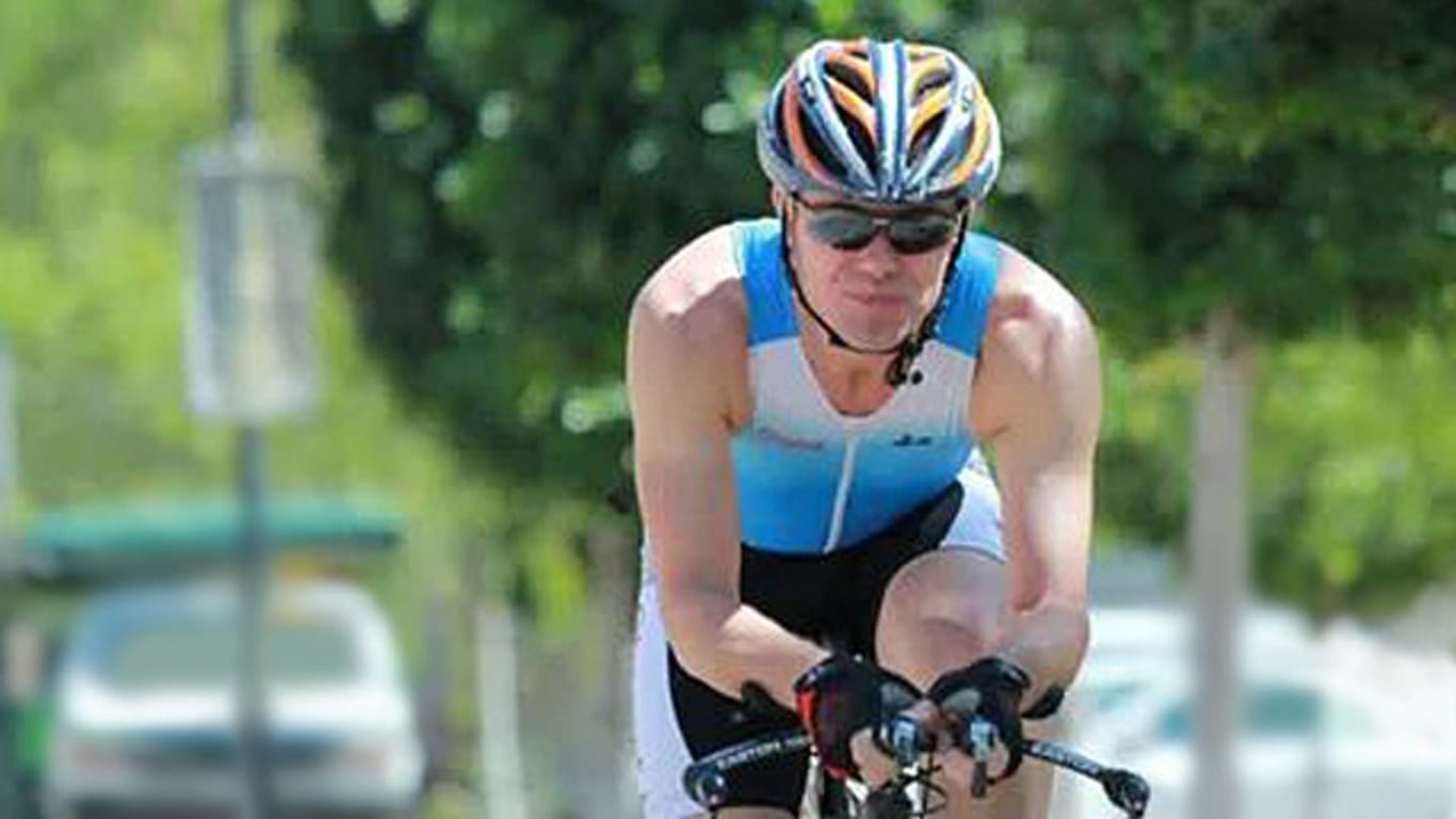 Tristan Vinzent fährt bei Ultra-Distanzen auf dem Rad einen Schnitt von rund 30 Stundenkilometern.