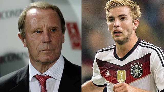 Berti Vogts (li.) passt die derzeitige Spielweise von Weltmeister Christoph Kramer überhaupt nicht.