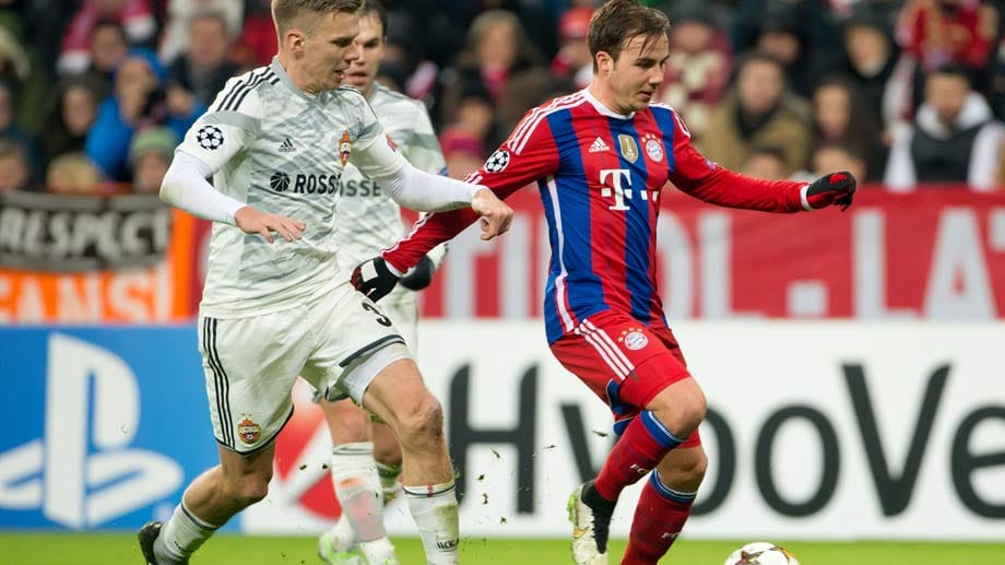 Mario Götze (re.) sorgt mit seinem Tor zum 3:0 für den Endstand in München. Zwischenzeitlich hatte Sebastian Rode für die Bayern erhöht. Mario Götze (re.) sorgt mit seinem Tor zum 3:0 für den Endstand in München. Zwischenzeitlich hatte Sebastian Rode für die Bayern erhöht.