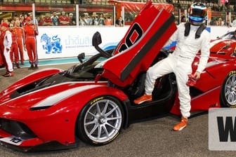 Premiere des Ferrari FXX K in Abu Dhabi