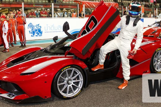 Premiere des Ferrari FXX K in Abu Dhabi