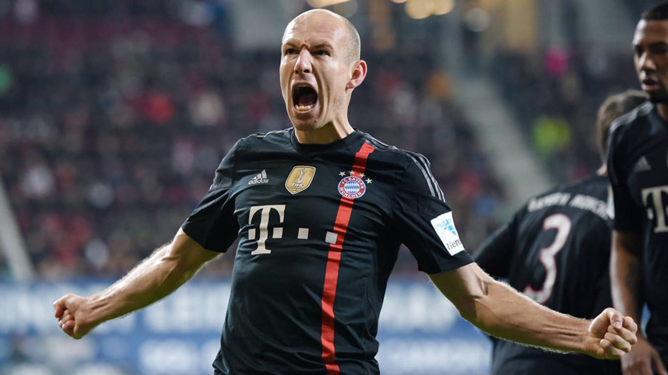 Arjen Robben vom FC Bayern ist in sensationeller Form.