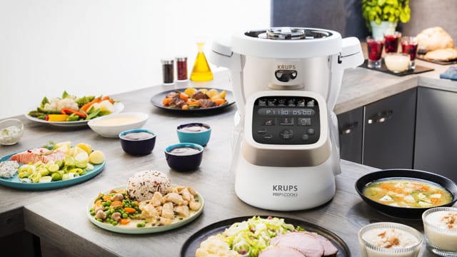 Die Krups "Prep & Cook" Küchenmaschine sagt dem "Thermomix" den Kampf an