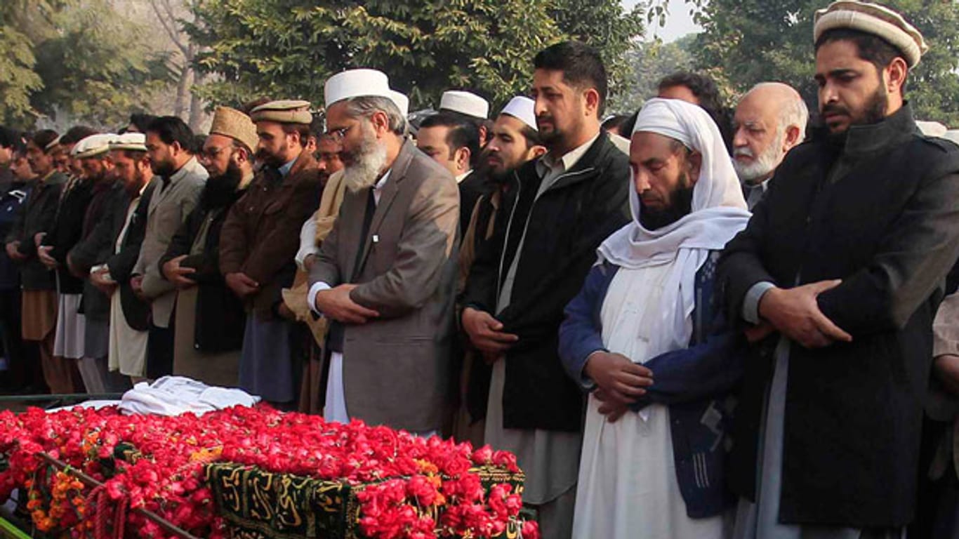 Trauer in Pakistan: Bei einem Anschlag wurden mehr als 140 Menschen getötet.