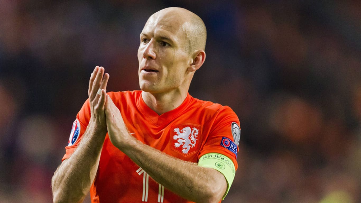 Applaus bitte: Arjen Robben ist Sportler des Jahres in seiner Heimat.
