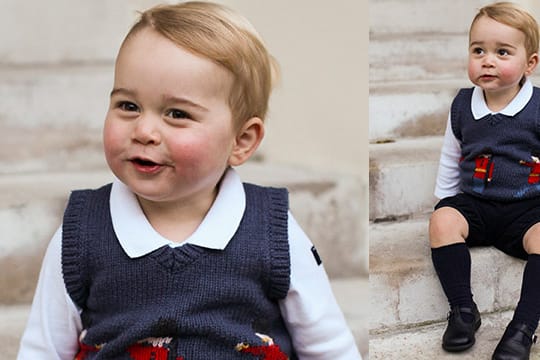 Großbritanniens Stil-Ikone Prinz George muss wie alle englischen Jungs in kurzen Hosen frieren.