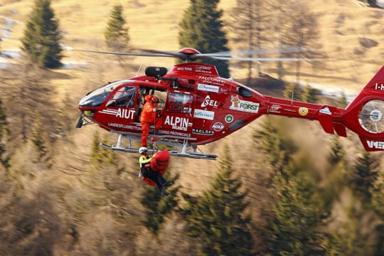 Florian Scheiber musste mit dem Rettungshubschrauber abtransportiert werden.