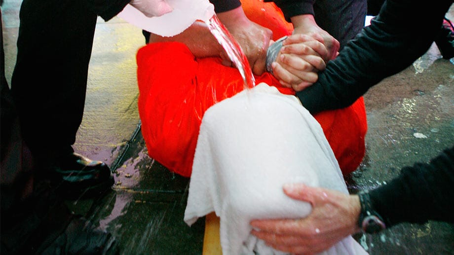 Waterboarding gehörte zu den Foltermethoden der CIA