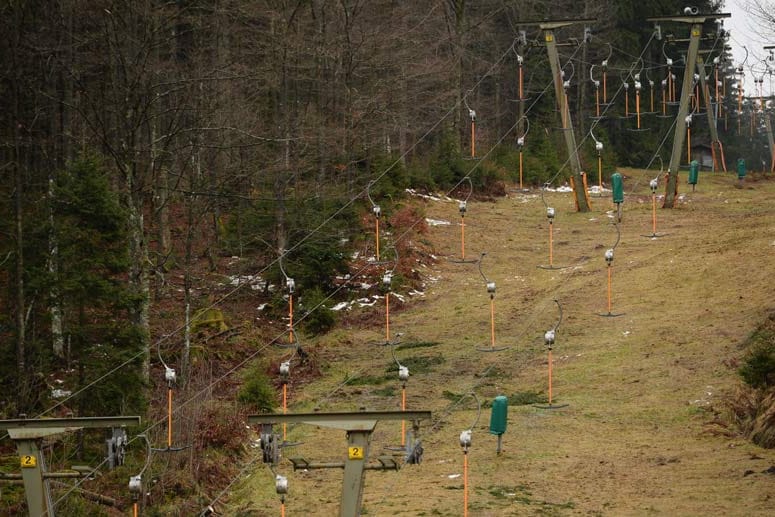 Auch im Schwarzwald fahren die Lifte nicht