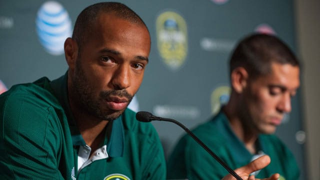 Thierry Henry vermisst Thomas Müller bei der Wahl zum Weltfußballer 2014. Thierry Henry vermisst Thomas Müller bei der Wahl zum Weltfußballer 2014.